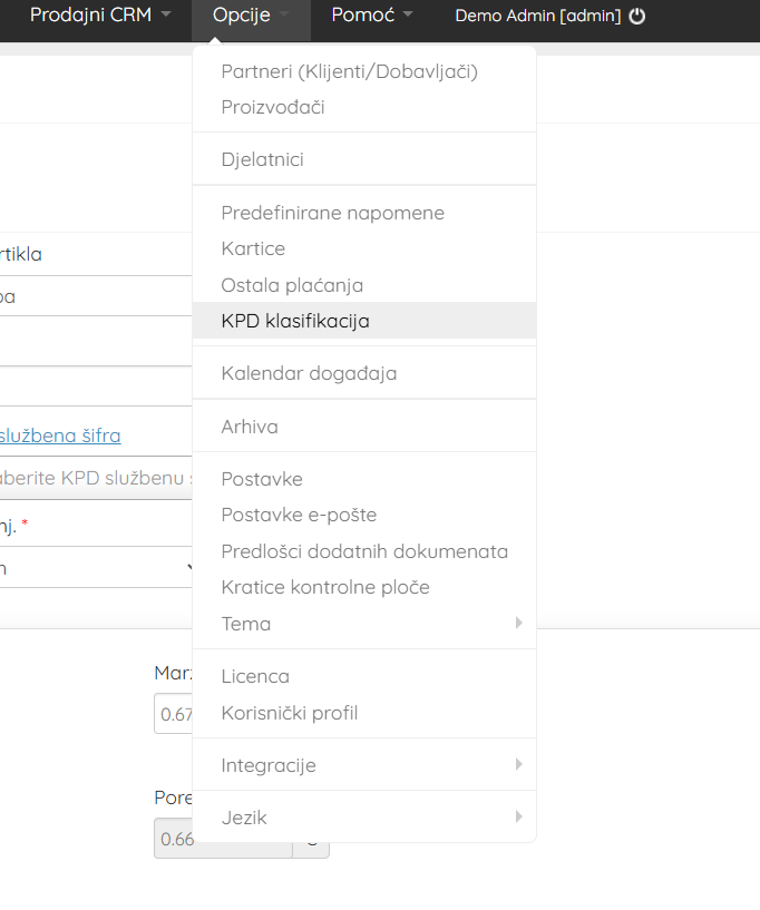 KPD masovna klasifikacija